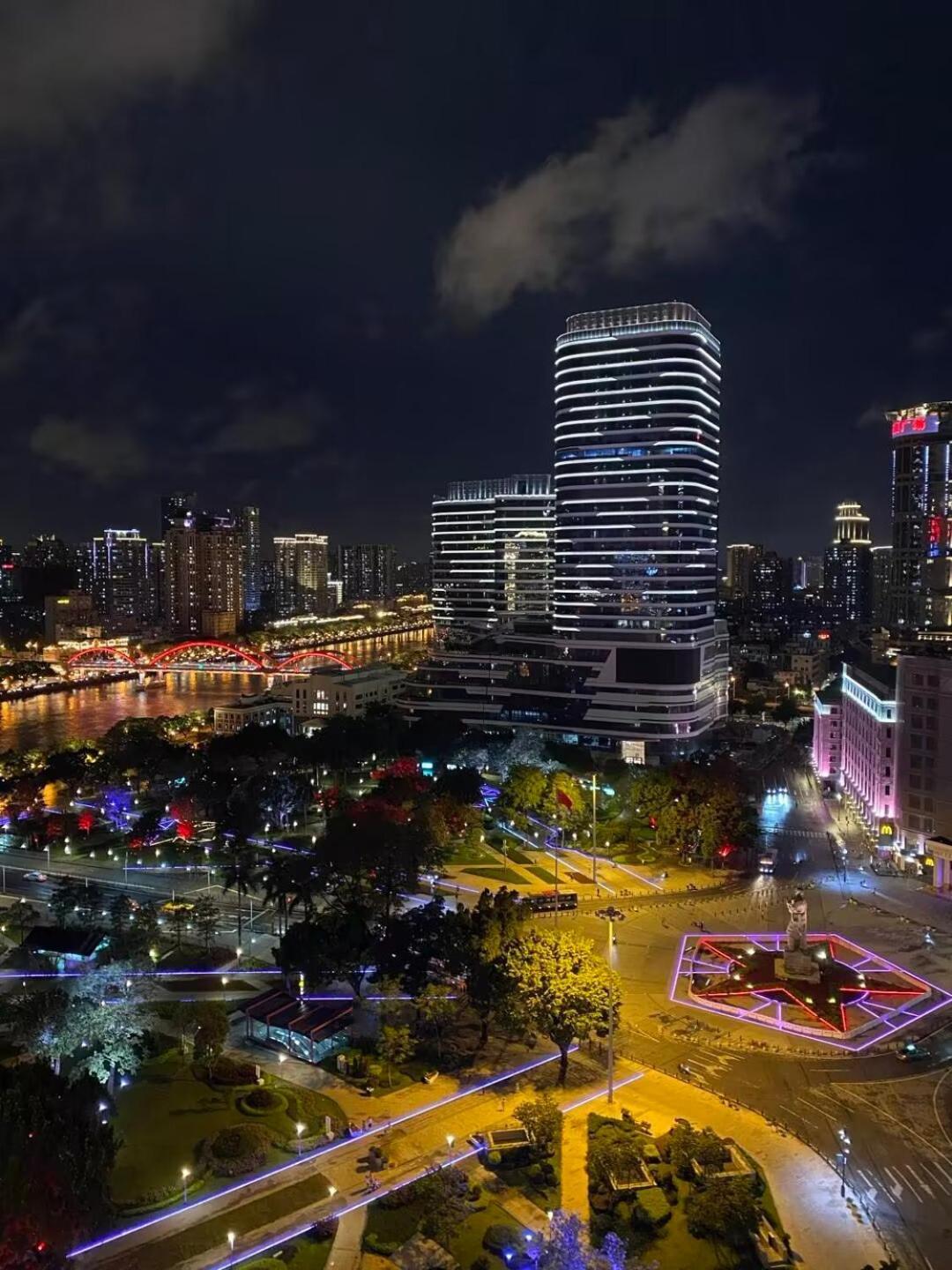 Waifiden Guangzhou Haizhu Square Wanyi Apartment Экстерьер фото