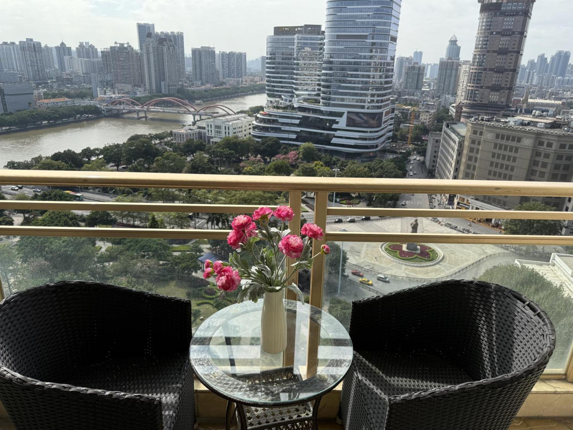 Waifiden Guangzhou Haizhu Square Wanyi Apartment Экстерьер фото