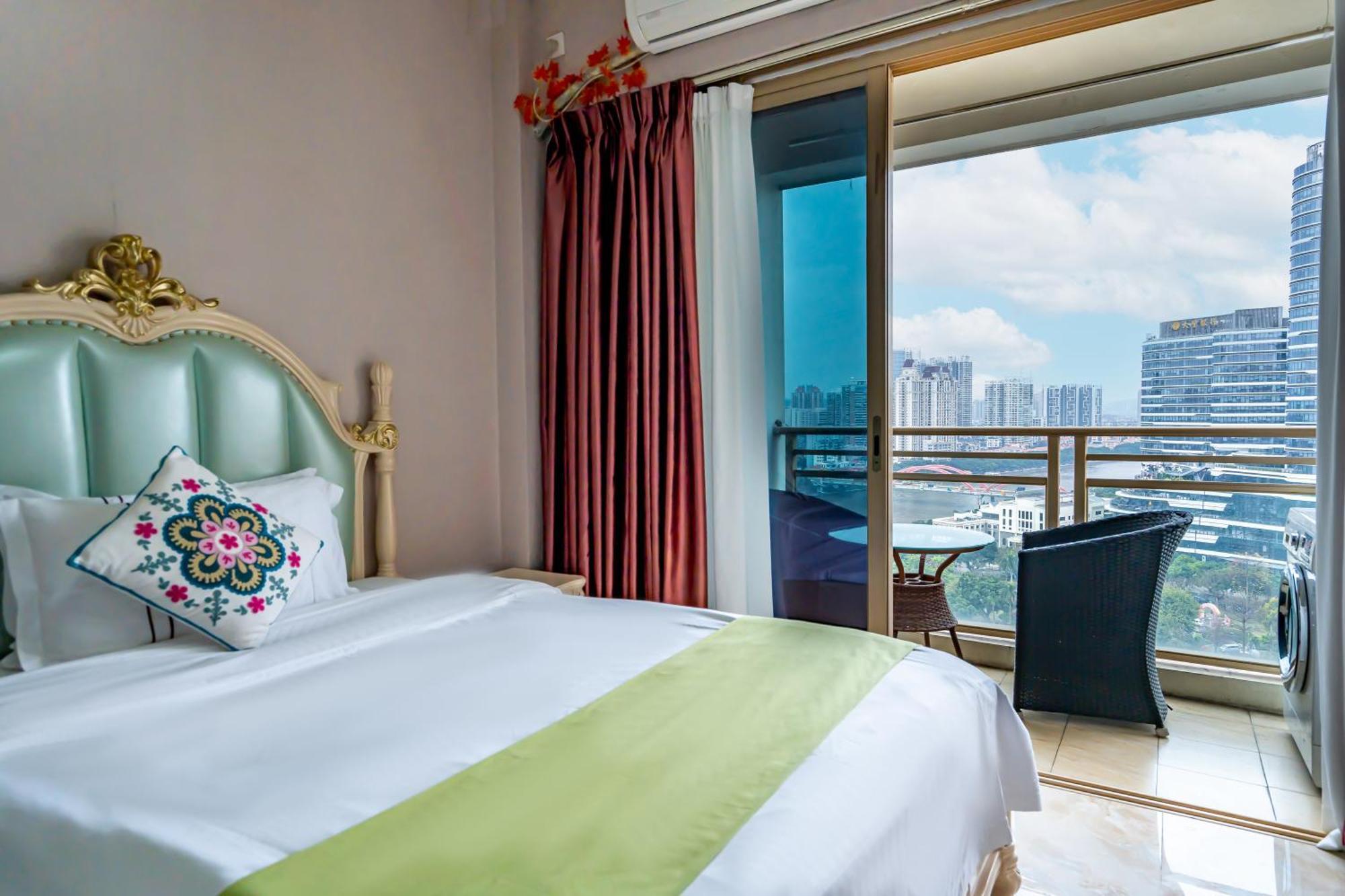 Waifiden Guangzhou Haizhu Square Wanyi Apartment Экстерьер фото